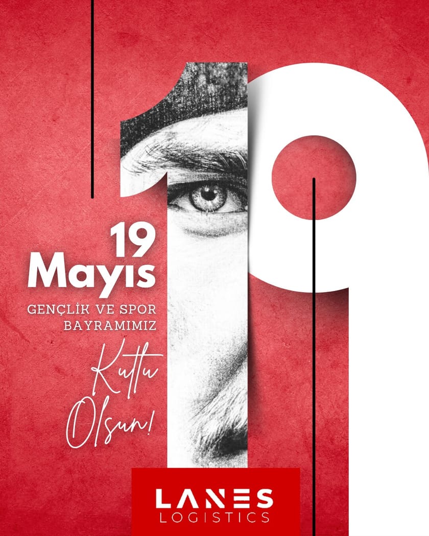 Lanes Lojistik mayıs ayı sosyal medya görseli
